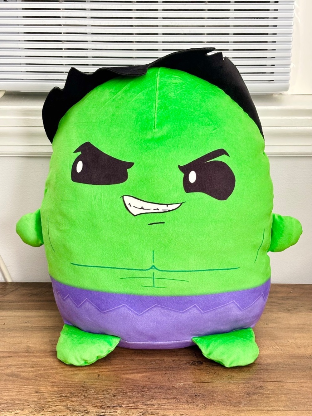 Marvel Incredible Hulk Cuutopia 14" Plush Pillow Mattel Ultra Soft Stuffed LARGE